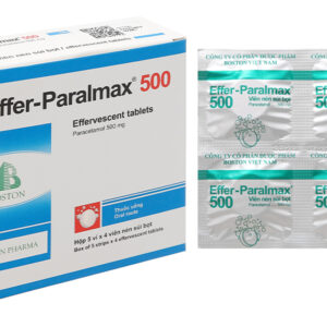 Viên sủi Effer-Paralmax 500 Boston