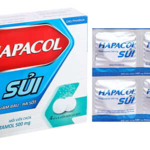 Viên sủi Hapacol 500 DHG