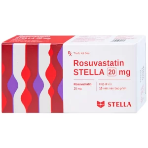 Thuốc Rosuvastatin Stella 20mg điều trị tăng cholesterol máu