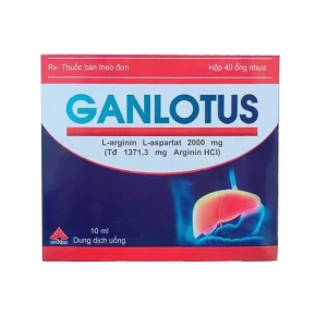 Dung dịch uống Ganlotus 2000 CPC1 Hà Nội điều trị tăng nồng độ amoniac