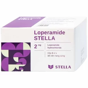 Thuốc Loperamide Stella 2mg giảm tiêu chảy cấp
