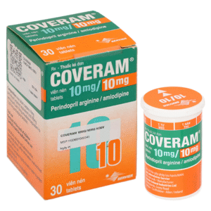 Thuốc Coveram 10mg/10mg Servier