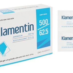 Thuốc Klamentin 500/62.5 DHG Pharma