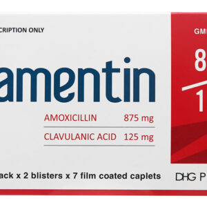 Thuốc Klamentin 875/125 DHG Pharma