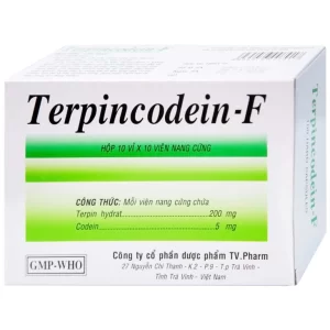 Thuốc Terpincodein-F giảm ho, long đờm