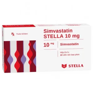 Thuốc Simvastatin Stella 10mg điều trị rối loạn lipid máu