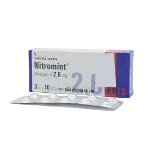 Thuốc Nitromint 2,6mg Egis Pharma