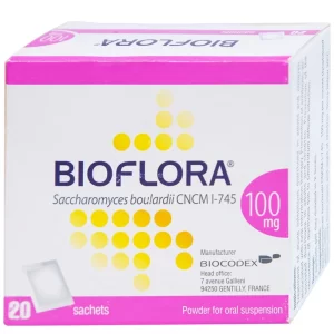 Bột Bioflora 100mg Biocodex điều trị tiêu chảy