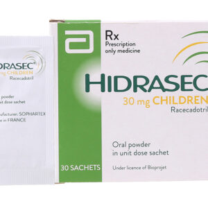 Thuốc bột Hidrasec 30mg điều trị tiêu chảy cấp ở trẻ em