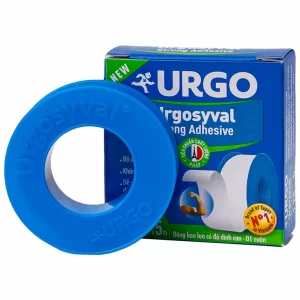 Băng keo lụa có độ dính cao Urgosyval Strong Adhessive size 1.25cm x 5m cố định băng gạc