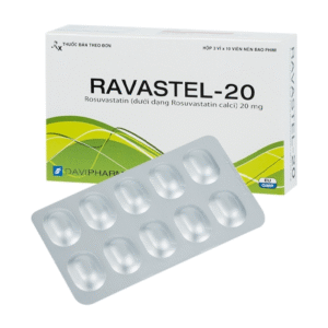 Thuốc Ravastel-20 Davipharm