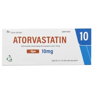 Thuốc Atorvastatin 10mg TV.Pharm