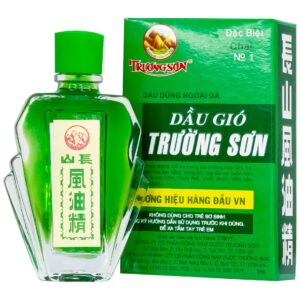 Dầu gió Trường Sơn 6ml dùng hỗ trợ trường hợp cảm, ho, sổ mũi, nhức đầu