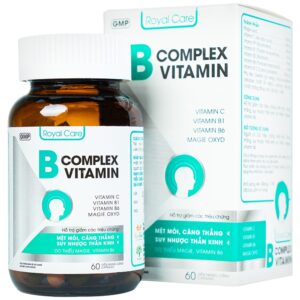 Viên uống B Complex Vitamin Royal Care hỗ trợ giảm mệt mỏi, căng thẳng