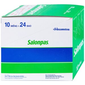 Cao dán Salonpas Hisamitsu giảm đau vai, đau lưng, đau cơ