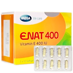 Thuốc Enat 400 MEGA We care điều trị và dự phòng tình trạng thiếu Vitamin E