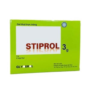 Thuốc Stiprol 3g Hadiphar dùng để thụt trực tràng, điều trị táo bón