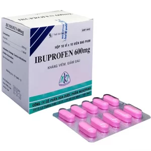 Thuốc Ibuprofen 600mg Mekophar