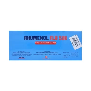 Thuốc Rhumenol Flu 500 Medipharco