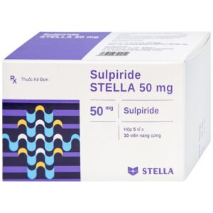 Thuốc Sulpiride Stella 50mg điều trị chứng lo âu