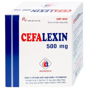 Thuốc Cefalexin 500mg Domesco