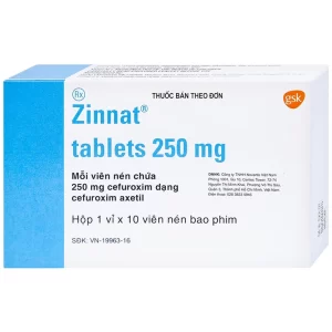Thuốc Zinnat 250mg GSK