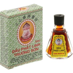 Dầu Phật Linh 5ml Trường Sơn dùng hỗ trợ trường hợp cảm cúm, cảm ho, nhức đầu, nghẹt mũi
