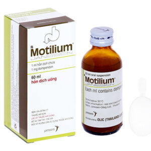 Hỗn dịch uống Motilium Janssen điều trị triệu chứng nôn và buồn nôn (60ml)