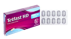 Thuốc chống dị ứng Telfast HD 180mg Sanofi