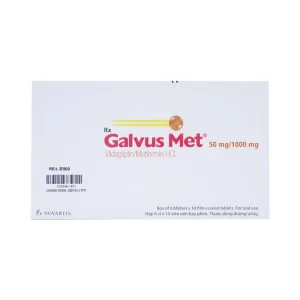 Thuốc Galvus Met 50mg/1000mg Novartis