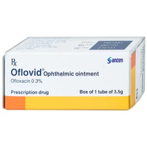 Thuốc mỡ tra mắt Oflovid Ophthalmic ointment Santen