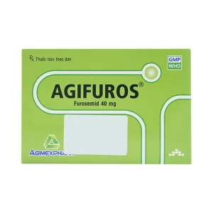 Thuốc Agifuros 40mg Agimexpharm điều trị phù phổi cấp, phù do tim, gan, thận