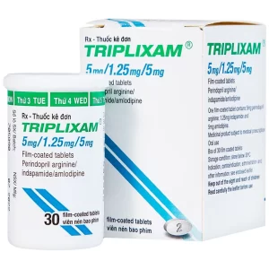 Thuốc Triplixam 5mg/1.25mg/5mg Servier