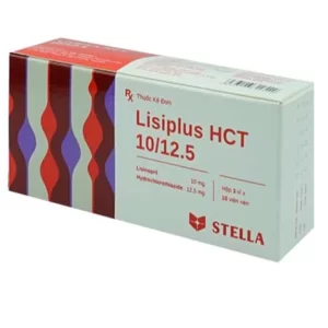 Viên nén Lisiplus HCT 10/12.5 Stella