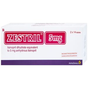 Thuốc Zestril 5mg AstraZeneca