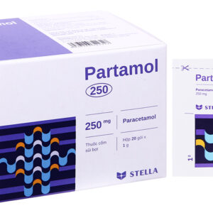 Cốm sủi Partamol 250